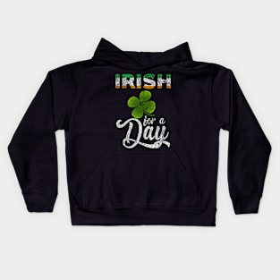 St. Patrick's Day - Shamrock Kids Hoodie